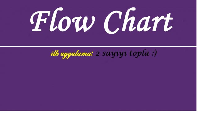 Flowchart akış diyagramı