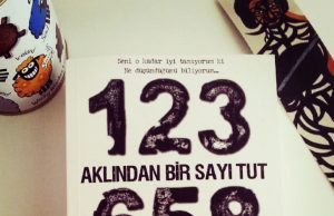 aklından bir sayı tut